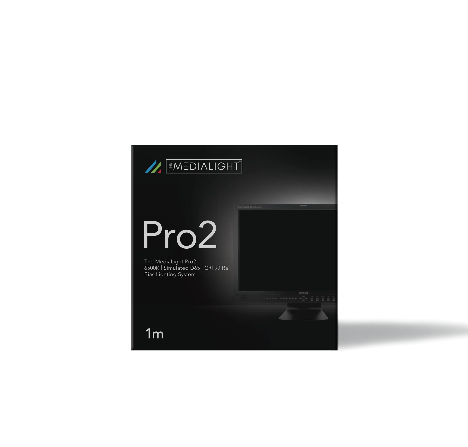 MediaLight Pro2 CRI 99 6500K White Bias Lighting - 1 Meter