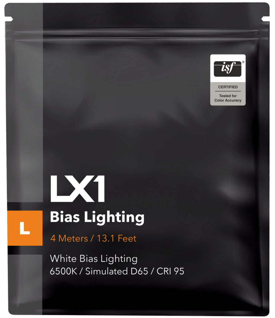 LX1 Bias Lighting CRI 95 6500K Simulated D65 White Bias Lights
