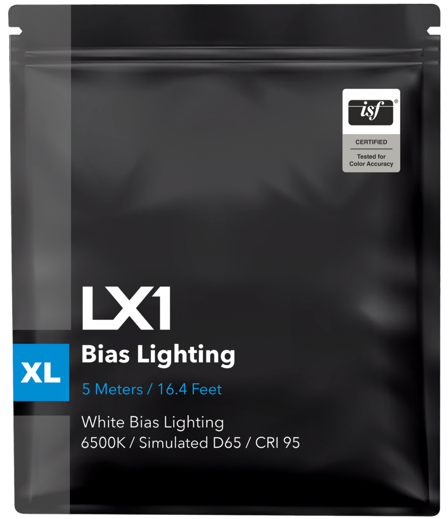 LX1 Bias Lighting CRI 95 6500K Simulated D65 White Bias Lights
